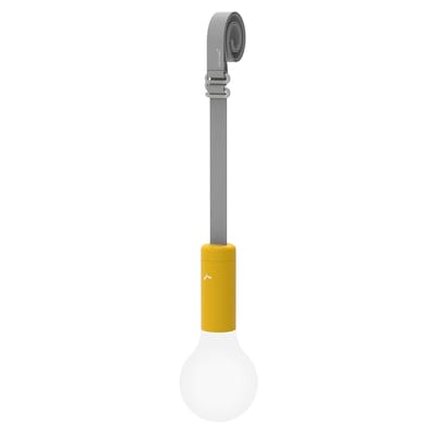 Accessoire plastique jaune / Sangle de suspension pour lampe sans fil Aplô LED - Fermob