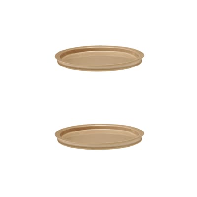 serax - assiette à mignardises dune en céramique, porcelaine couleur beige 17.5 x 1.2 cm designer kelly wearstler made in design