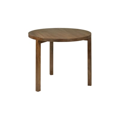 Table ronde Walnut Solid bois naturel / Noyer / Ø 90 cm - valerie objects