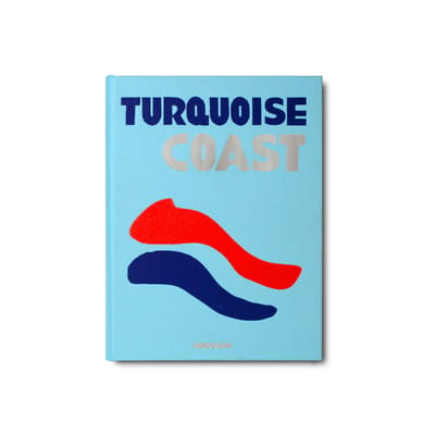 Livre Turquoise Coast papier multicolore / Langue Anglaise - Editions Assouline