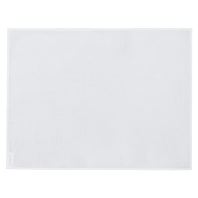 fermob - set de table en tissu, toile couleur blanc 45 x 35 5 cm made in design