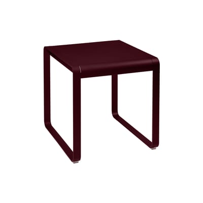Table rectangulaire Bellevie métal violet / 74 x 80 cm - Fermob