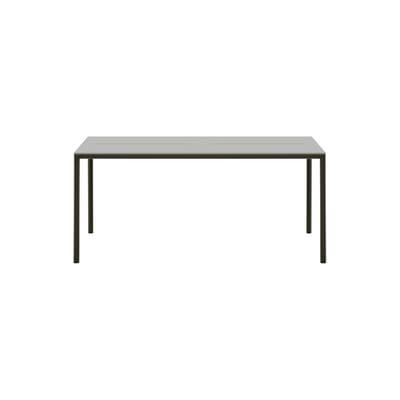 Table rectangulaire May métal vert / 170 x 85 cm - NEW WORKS