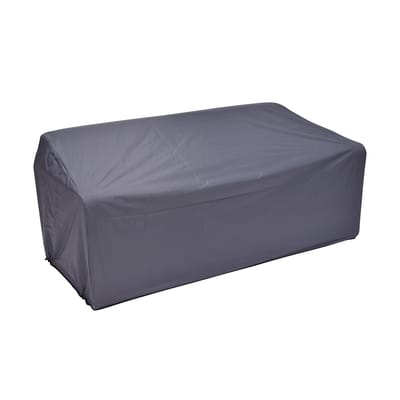 Accessoire tissu gris noir / Housse de protection pour canapé 2 places Bellevie - Fermob