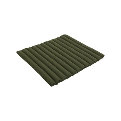 Accessoire tissu vert / Coussin Soft Quilted - Pour canapé de jardin Palissade Lounge L 139 cm - Hay
