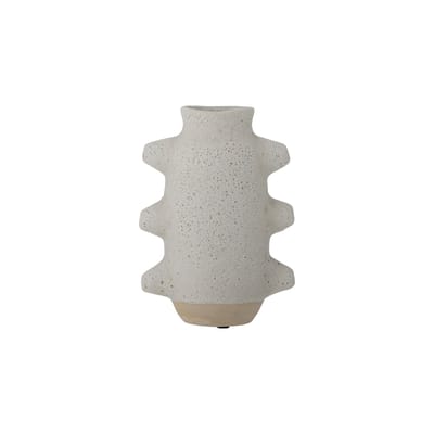 Vase Birka céramique blanc / L 16 x H 23 cm - Bloomingville