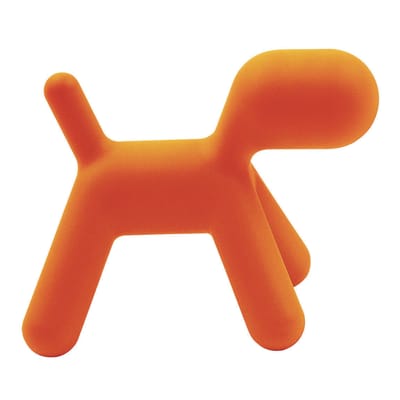 Décoration Puppy Medium plastique orange / L 56 cm - Eero Aarnio, 2003 - Magis
