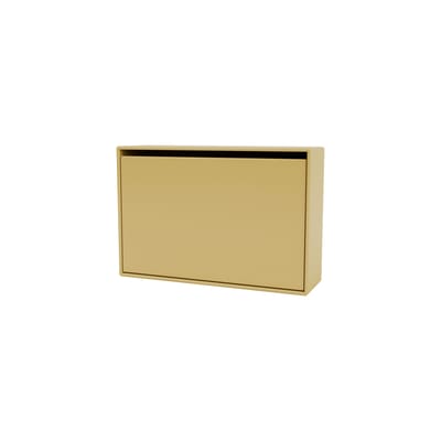 MONTANA - Meuble à chaussures Entrée - Jaune - MDF laqué - Designer Peter J. Lassen