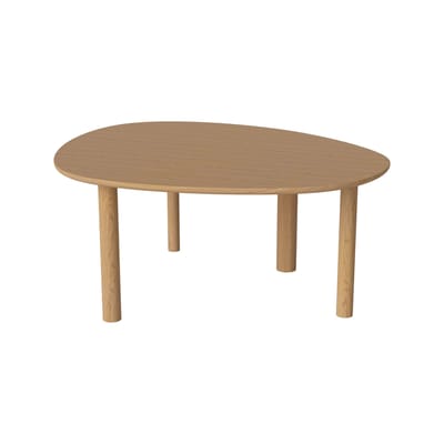 Table ovale Latch bois naturel / 170 x 147 cm - 6 personnes - Bolia