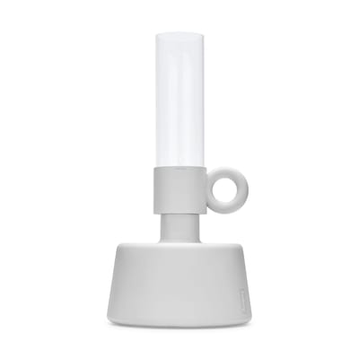 Lampe à huile d'extérieur Flamtastique plastique blanc / Ø 58 x H 115 cm - Fatboy