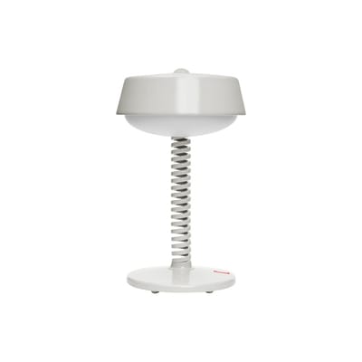 Lampe extérieur sans fil rechargeable Bellboy métal gris beige / Ø 18 x H 30 cm - Fatboy