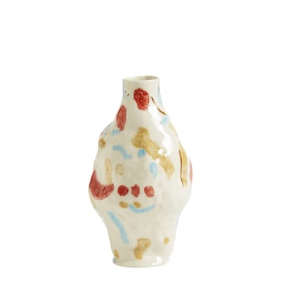 Vase Miro céramique multicolore blanc / Fait main - Grès - Hay