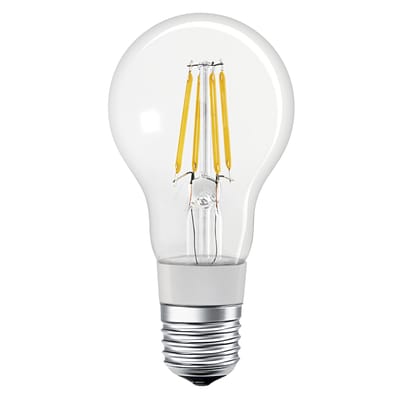Ampoule LED E27 connectée verre transparent / Smart+ - Filaments Stardard 5,5W=50W - Ledvance