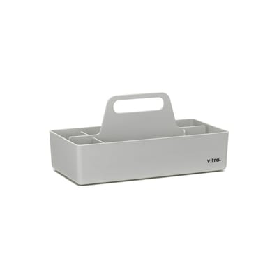 Vitra Grey - Storage Box Toolbox - Recycled Polypropylene - Designer Arik Levy Size 32.7