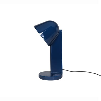 Lampe de table Céramique Down céramique bleu / Ronan Bouroullec - Fabriqué à la main - Flos