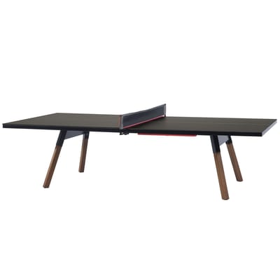 Table rectangulaire Y&M matériau composite / L 274 cm - Table ping pong & repas - HPL - RS BARCELONA