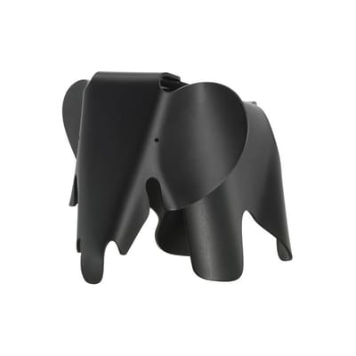 Décoration Eames Elephant (1945) plastique noir / L 78,5 cm - Vitra