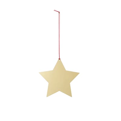 Décoration à suspendre Girard Ornaments - Star métal or / Alexander Girard, 1965 - Vitra