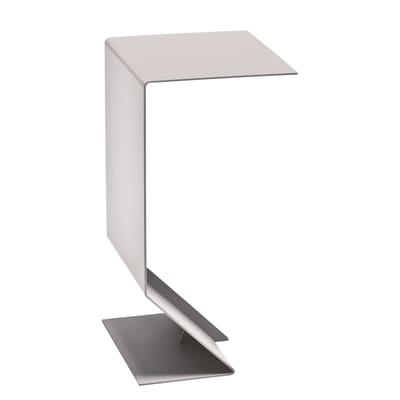 Table d'appoint Mark métal gris / L 27 x H 51 cm - Moroso