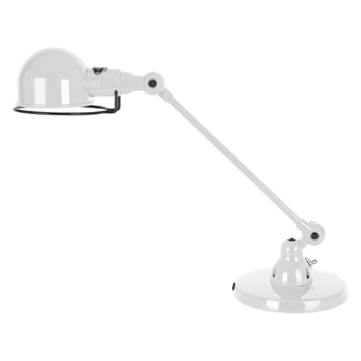 Lampe de table Signal métal blanc / 1 bras - L 40 cm - Jieldé