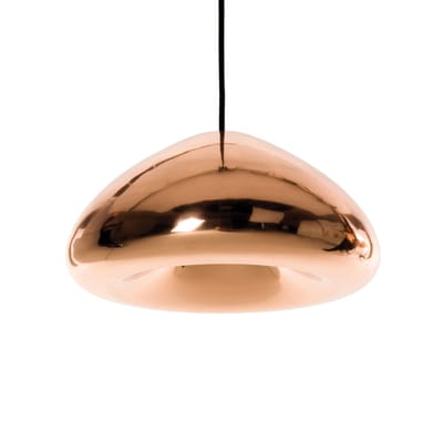 Suspension Void LED cuivre métal / Ø 30 x H 15,5 cm - Tom Dixon