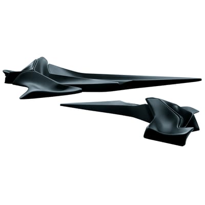 Centre de table Niche plastique noir / Zaha Hadid, 2009 - L 60 cm - Alessi
