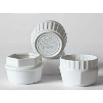 diesel living with seletti - tasse machine en céramique, porcelaine couleur blanc 30 x 40 6 cm designer creative team made in design