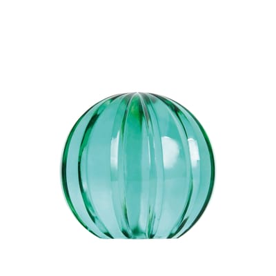 & klevering - presse-papier glass sphere en verre couleur vert 19.31 x 9 cm made in design