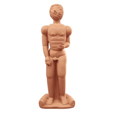 Sculpture Magna Graecia - Bronzo céramique orange / H 140 cm - Terre cuite - Seletti