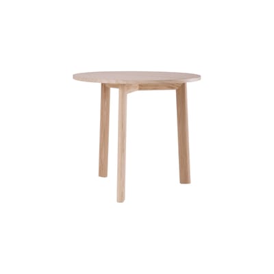 Table Galta Tripod bois naturel / Ø 80 cm - KANN DESIGN