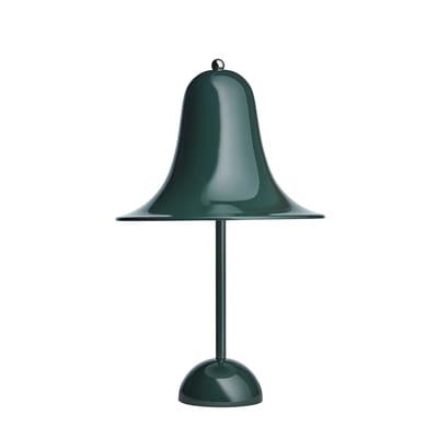 Lampe de table Pantop métal vert / Ø 23 cm - Verner Panton (1980) - Verpan