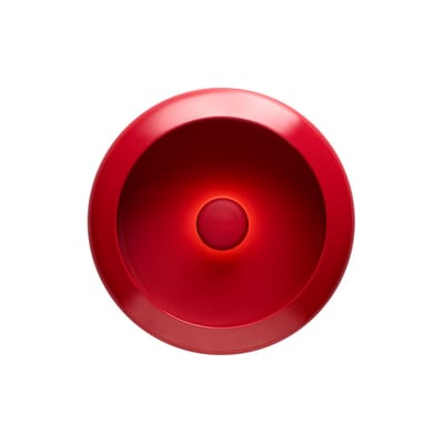 Lampe extérieur sans fil rechargeable Oloha Medium métal rouge / Applique d'extérieur - Ø 30 cm - Fa