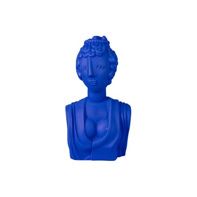 Sculpture Magna Graecia - Bust Poppea céramique bleu / H 45 cm / Terre cuite - Seletti