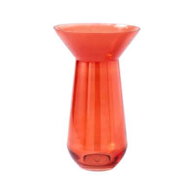 Vase Long neck verre orange / Ø 27,5 x H 45 cm - Pols Potten
