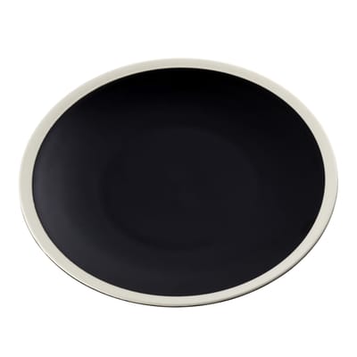 Assiette Sicilia céramique noir / Ø 26 cm - Maison Sarah Lavoine