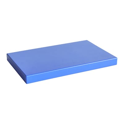 hay - planche à découper chopping board en plastique, polyéthylène couleur bleu 20.33 x cm made in design