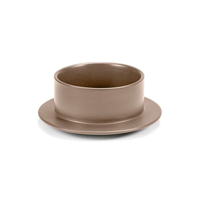 Bol Dishes to Dishes - Grès céramique beige / Medium - Ø 20,5 x H 8 cm - valerie objects