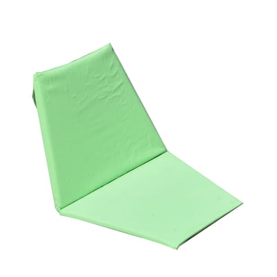 cacoon - fauteuil de plage sego en tissu, toile polyester couleur vert 48 x 22.89 cm designer louise charlier made in design