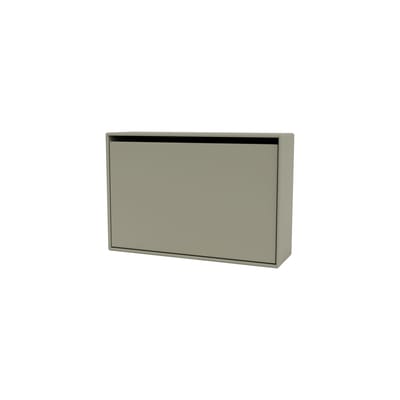 MONTANA - Meuble à chaussures Entrée - Gris - MDF laqué - Designer Peter J. Lassen