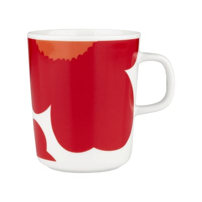 Mug Iso Unikko céramique rouge / 25 cl - Edition limitée 60ème anniversaire - Marimekko