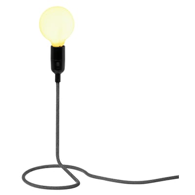 Lampe de table Cord Lamp tissu noir - Design House Stockholm