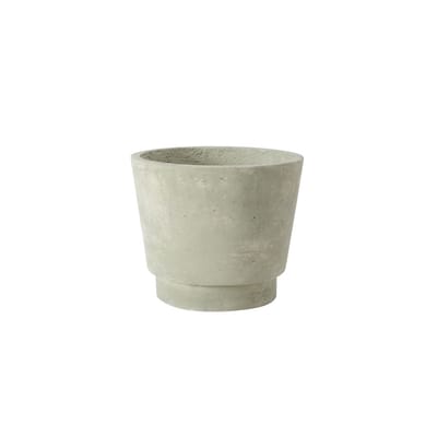 Pot de fleurs Bulbi Calla pierre vert / béton / Ø 41 x H 35 cm - Ethimo