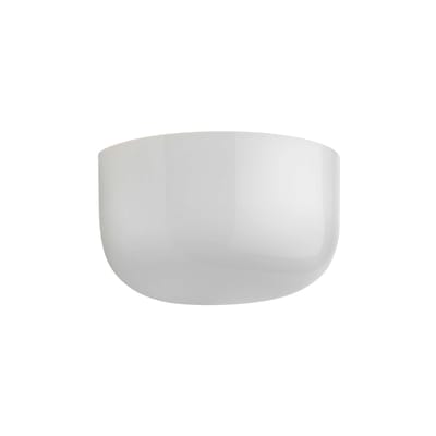 Applique Bellhop Wall Up plastique blanc / LED / L 19,1 cm - Flos