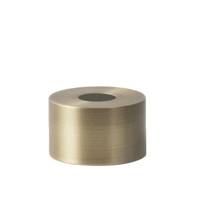 Abat-jour Disc or métal / Pour suspension Collect - Ø 12 x H 7 cm - Ferm Living