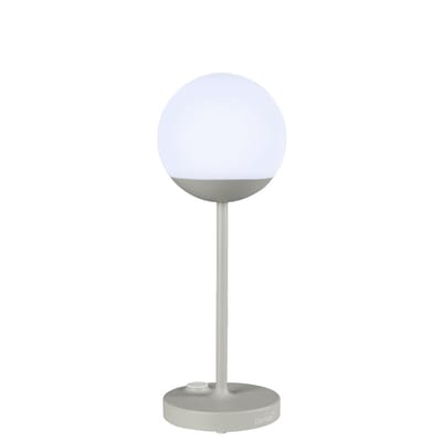Lampe extérieur sans fil rechargeable Mooon! LED métal plastique gris / H 41 cm - USB - Fermob