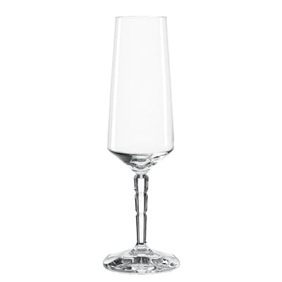 leonardo - flûte à champagne spiritii en verre couleur transparent 12.16 x 21.8 cm made in design