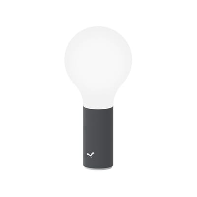 Lampe extérieur sans fil rechargeable Aplô LED métal noir - Fermob
