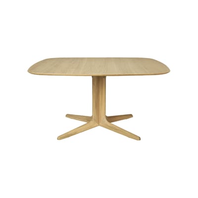 Table carrée Corto bois naturel / 150 x 150 cm - 8 personnes / Chêne - Ethnicraft