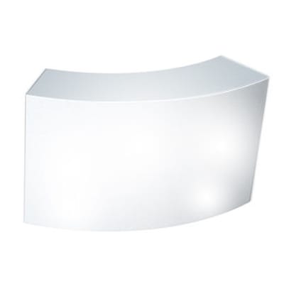 Bar lumineux Snack plastique blanc / L 165 cm - Slide