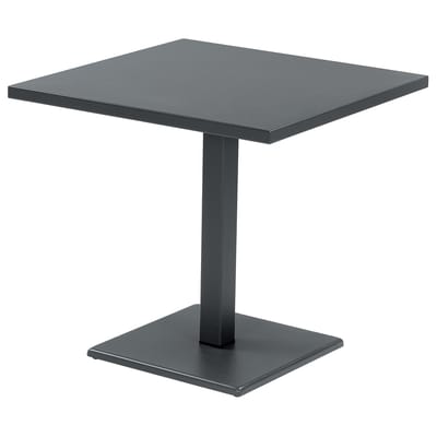 Table carrée Round métal / 80 x 80 cm - Emu